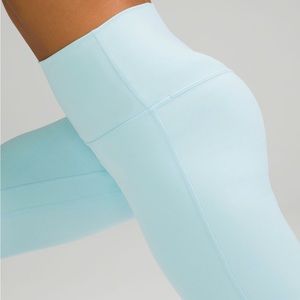 lululemon Align Pant 25” Icing Blue Size 6
